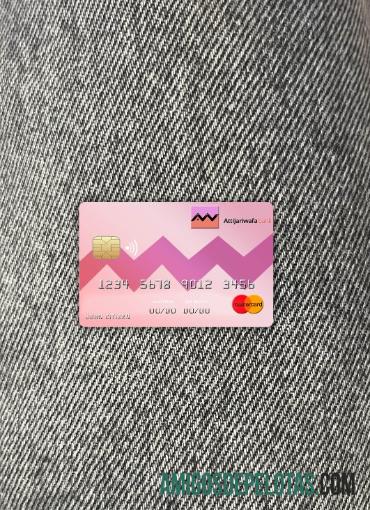 Costa do Marfim Attijariwafa Bank Mastercard Photolook Front modelo